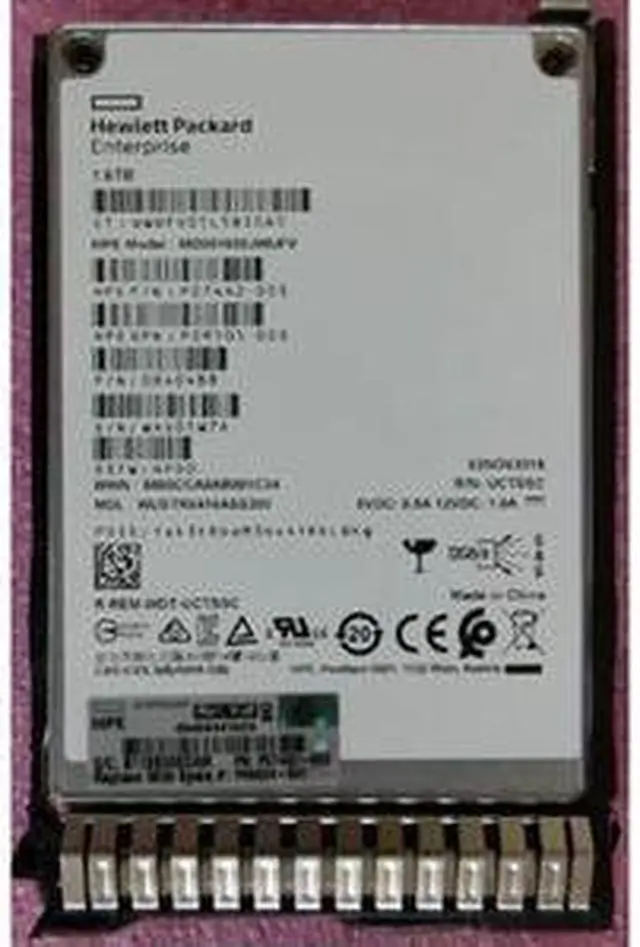 Alt view image 4 of 5 - P09924-001 HPE 1.6TB SAS 12G 2.5" SFF Mixed Use Smart Carrier SSD Drive