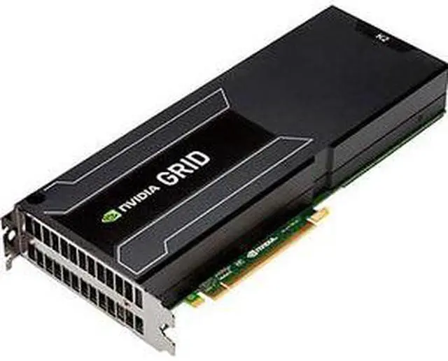 Alt view image 2 of 2 - HP GRID K2 753958-B21 6GB GDDR5 PCI Express Plug-in Card Graphics Card