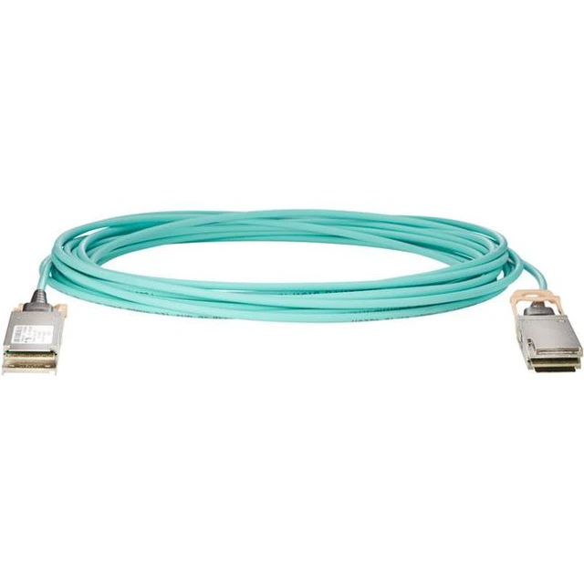 Alt view image 2 of 2 - HPE 100Gb QSFP28 to QSFP28 10m Active Optical Cable
