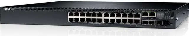 Alt view image 2 of 3 - Dell 463-7705 Networking Managed L3 Switch 24 Ethernet Ports
