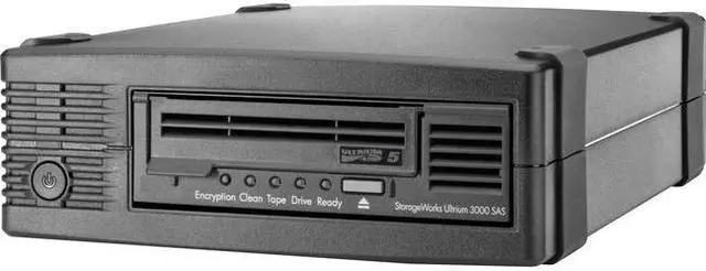 Alt view image 2 of 3 - HP EH958SB 3TB LTO-5 Ultrium 3000 SAS External Tape Drive