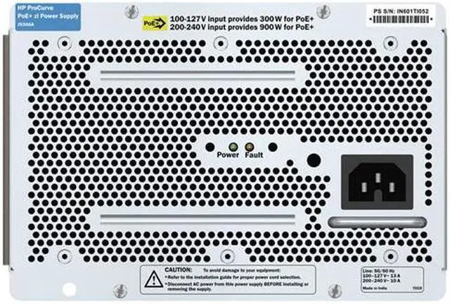 Alt view image 6 of 6 - HP J9306APower Supply-Hot-Plug By Redundant-1500 Watt