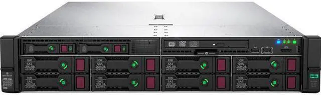 Alt view image 2 of 4 - HPE ProLiant DL380 Gen10 Server with one Intel Xeon Gold 6226R processor, 32 GB Dual Rank Memory, 8 Small Form Factor Drive Bays, one HPE Ethernet 10Gb 2-port FLR-SFP+ BCM57414 Adapter