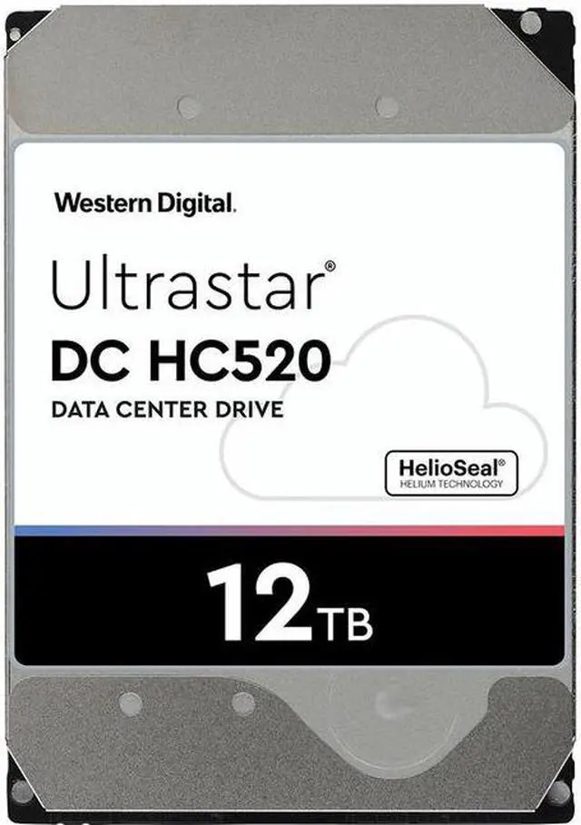 Main image of Western 0F30146 Digital Ultrastar DC HC520 HUH721212ALE604 12 TB Hard Drive - 3.5" Internal - SATA (SATA/600)