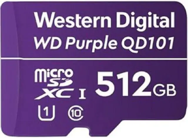 Alt view image 13 of 20 - Western Digital - WDD512G1P0C - WD Purple WDD512G1P0C 512 GB Class 10/UHS-I (U1) microSDXC