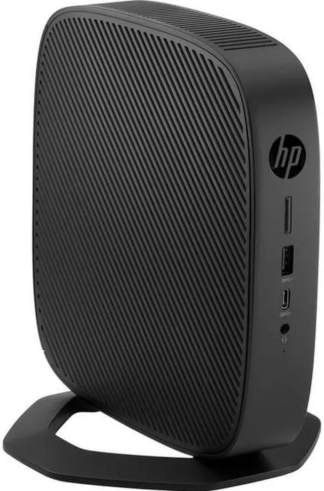 Alt view image 12 of 12 - HP t540 Thin Client Desktop PC AMD Ryzen R1305G Dual-Core Processor 1.50GHz 8GB 64GB Win 10 IoT in Black (BROWN-BOX)