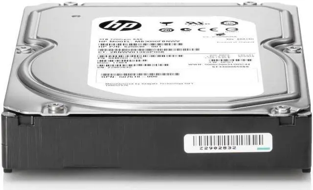 Alt view image 2 of 5 - HP HARD DISK DRIVE 1TB 7200RPM 3.5" 6Gbps SATA NON HOT PLUGGABLE NO CARRIER MIDLINE DRIVE