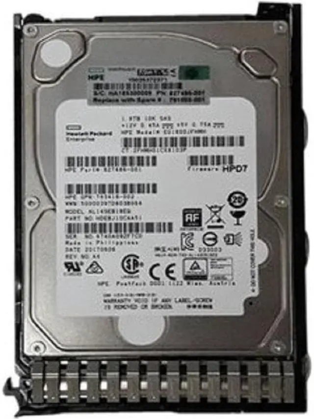Main image of HPE 791055-001 1.80 TB Hard Drive - 2.5" Internal - SAS (12Gb/s SAS)