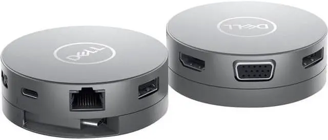 Alt view image 2 of 2 - Dell 7-in-1 USB-C Multiport Adapter - DA310 - for Notebook/Tablet/Monitor/Workstation/Desktop PC/Smartphone/Keyboard/Mouse/Headset - 90 W - USB Type C - 4K - 3840 x 2160 - USB Type-A - USB Type-C ...