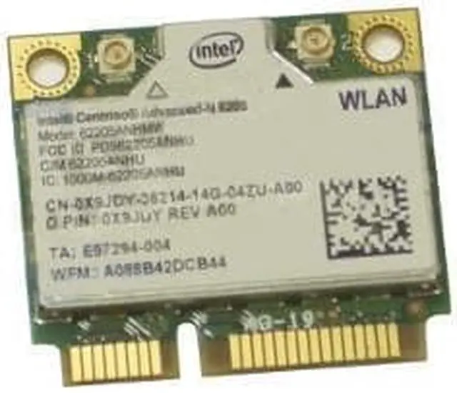 Alt view image 8 of 10 - Dell Latitude E6320 13.3" Laptop Wifi Wireless Card 62205ANHMW X9JDY 0X9JDY