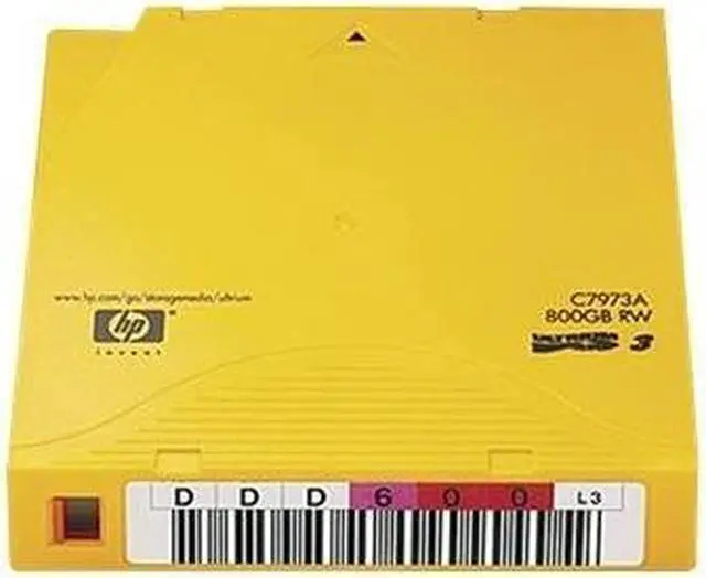 Alt view image 2 of 2 - HP C7973AL 400/800GB LTO Ultrium 3 RW Custom Labeled Data Cartridge 20 Packs