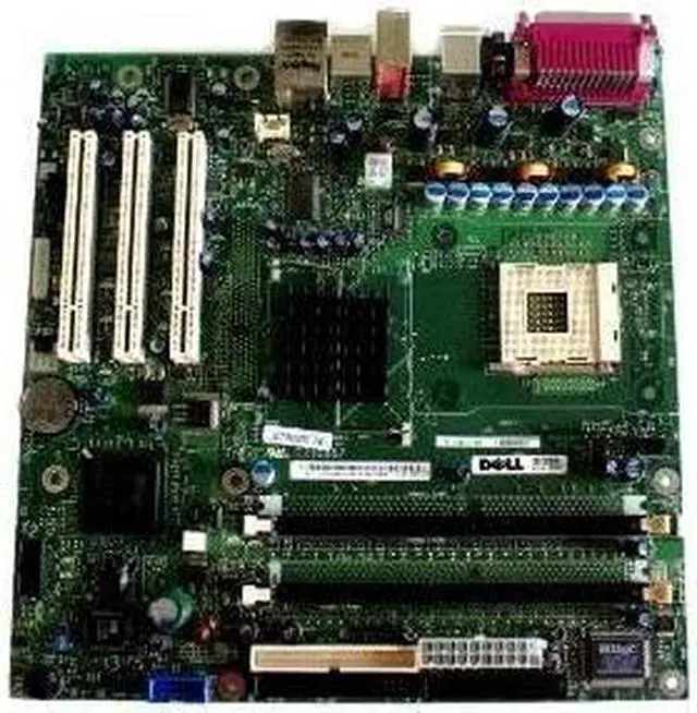 Alt view image 2 of 2 - Dell N6381 Micro Atx System Board  Socket 478  800Mhz Fsb  Audio+Video  Ddr  For Dimension 3000-N6381
