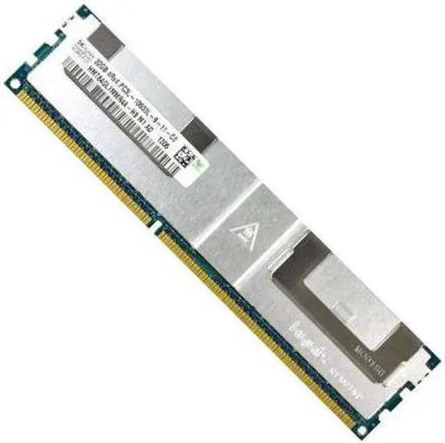 Alt view image 2 of 3 - HYNIXHynix Hmt84Gl7Mmr4A-H9 Hynix   32Gb (1X32Gb) Pc3L10600 1333Mhz Ecc Registered 1.35V   4Rx4 Ddr3 Sdram 240Pin Lrdimm Memory Module For Server