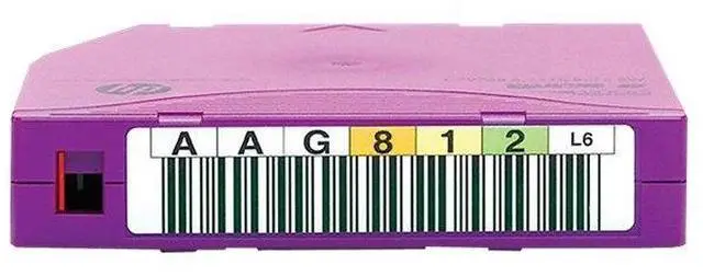 Alt view image 3 of 3 - HP LTO-6 Ultrium 6.25TB BaFe RW Custom Labeled Data Cartridge 20 Pack