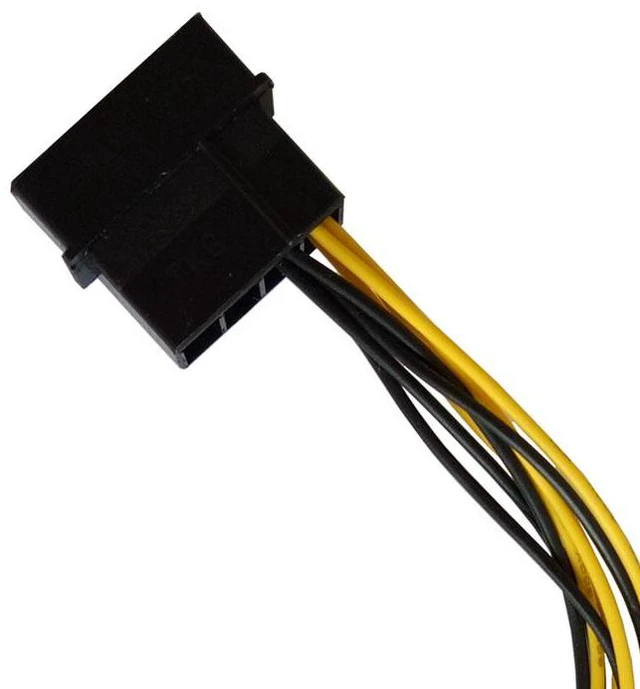 Alt view image 5 of 7 - 12cm Molex 4pin LP4 to Case cooling Fan 3-pin 3 Multi-Fan Out Power Adapter Converter Cable w/ 4x12V output