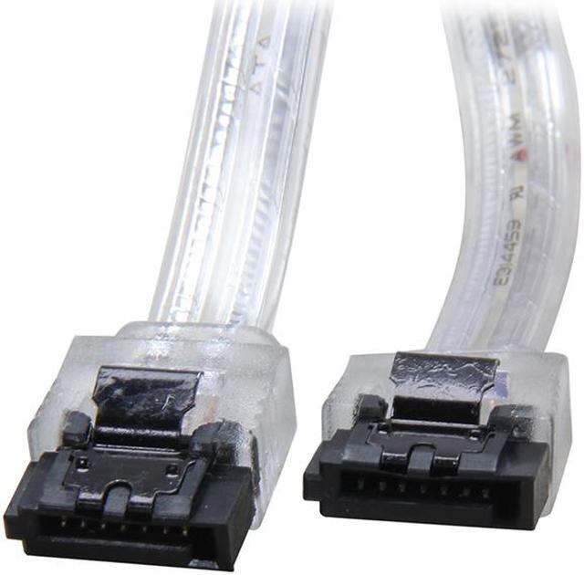 Main image of 6inch SATA3 SATA III 6Gb/s Serial ATA DATA cable w/ latch Locking for Hard Drive Disk HDD / SSD - Silver