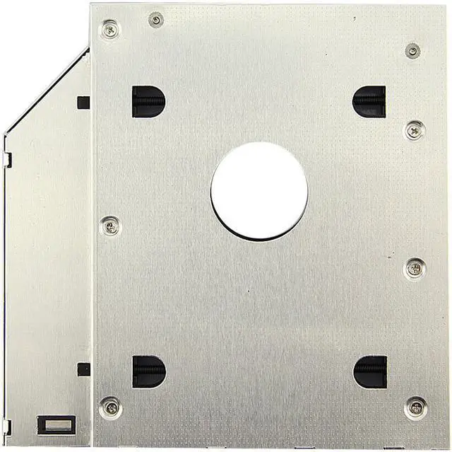 Alt view image 4 of 7 - 2.5 inches SATA 2nd HDD/SSD HARD DRIVE SATA to SATA caddy Tray for 9.5mm Laptop Universal CD/DVD-ROM Optical Bay Slot
