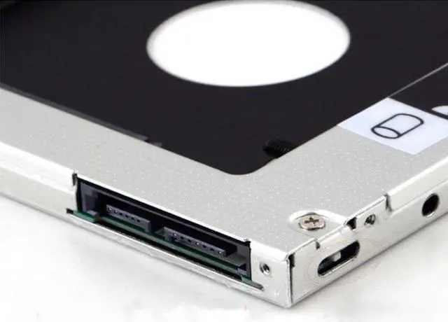 Alt view image 7 of 7 - 2.5 inches SATA 2nd HDD/SSD HARD DRIVE SATA to SATA caddy Tray for Apple MacBook / MacBook Pro 13 15 17 CD/DVD-ROM Optical Bay