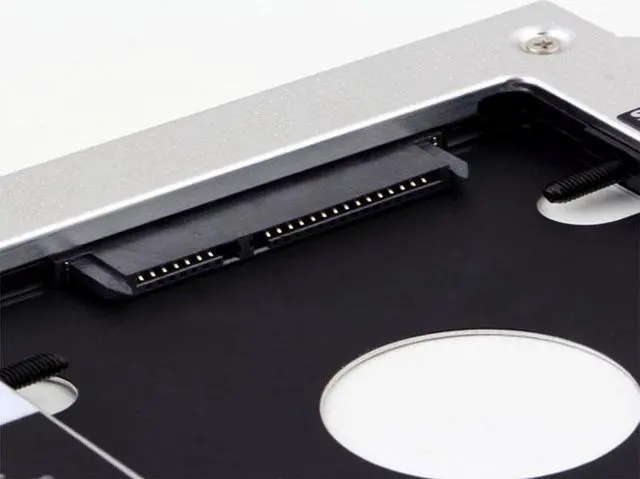 Alt view image 6 of 7 - 2.5 inches SATA 2nd HDD/SSD HARD DRIVE SATA to SATA caddy Tray for Apple MacBook / MacBook Pro 13 15 17 CD/DVD-ROM Optical Bay