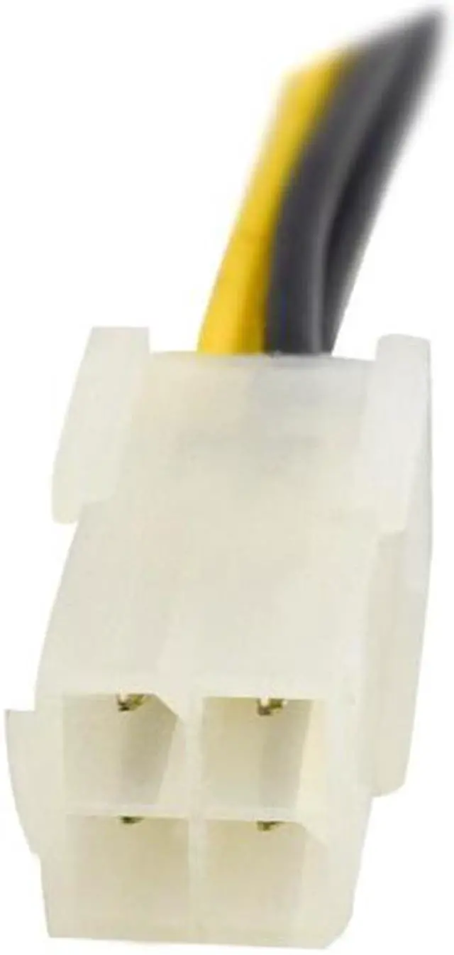 Alt view image 5 of 5 - 4Pin CPU Power Extension Cable - PSU CPU to Motherboard ATX 12V P4 4-Pin Male to Female Power Extender Cord - 8 Inches