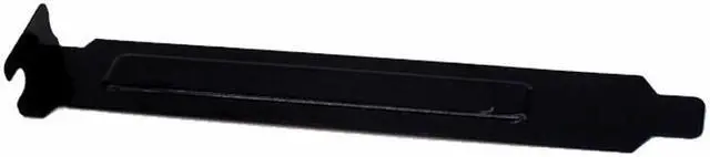 Alt view image 3 of 3 - 5pcs/lot Black Hard Steel PCI Slot Covers Bracket w/ Screws, Full Profile Expansion Dust Filter Blanking Plate for PCI
