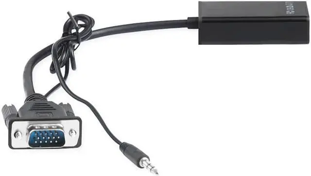 Alt view image 3 of 5 - VGA to HDMI Output, HD 1080p TV AV HDTV Video Cable Converter Adapter with Audio for HDTVs, monitors,display