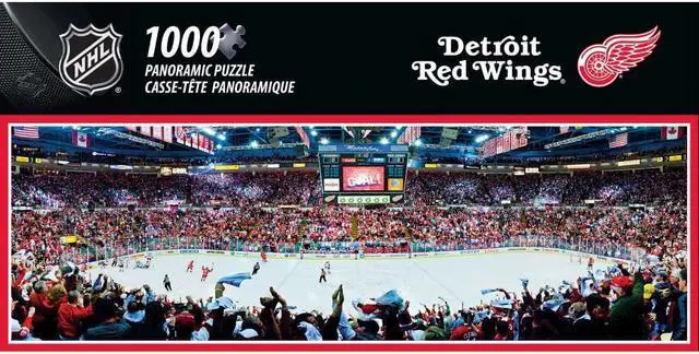 Alt view image 2 of 8 - NHL Detroit Red Wings 1000 Piece Puzzle by Masterpieces Puzzle Co.