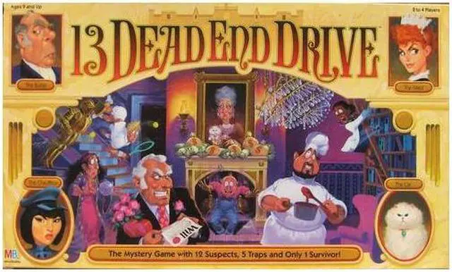 Main image of 13 Dead End Drive Game, More Games by Winning Moves Inc.