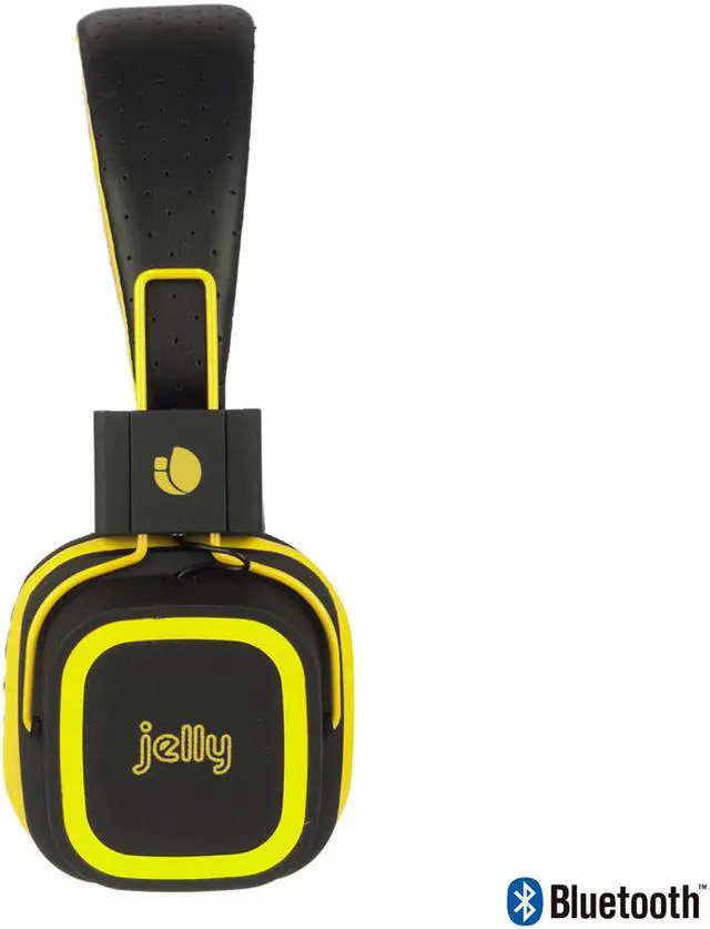 Alt view image 5 of 5 - NGS Artica Jelly Bluetooth Stereo Headphones with Micro SD Card Slot - Yellow