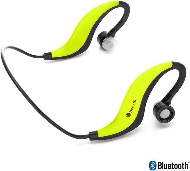 Main image of NGS Bluetooth Sports Earphones Artica Runner - Yellow