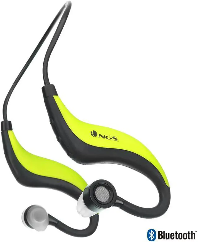 Alt view image 2 of 4 - NGS Bluetooth Sports Earphones Artica Runner - Yellow