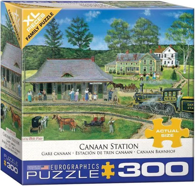 Alt view image 2 of 2 - Eurographics,  Cannaan Station 300pc puzzle
