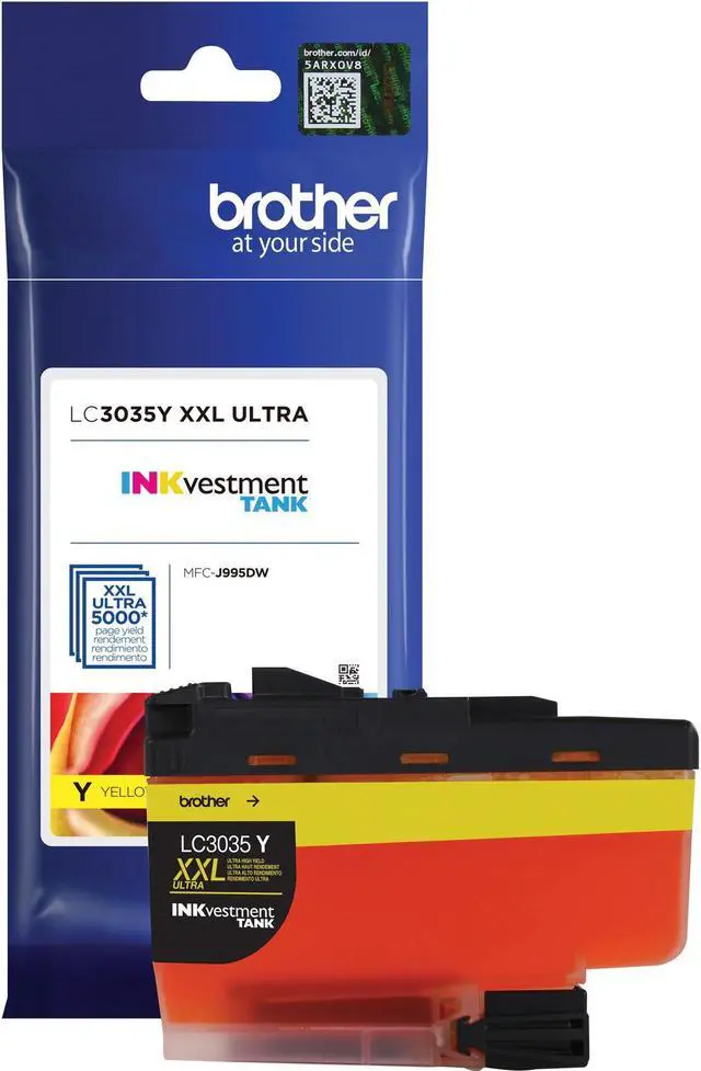 Alt view image 8 of 18 - Brother LC3035Y Ultra High Yield Ink Cartridge - Yellow