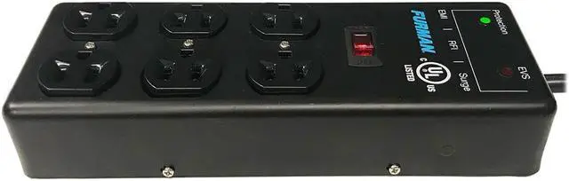 Alt view image 3 of 4 - Furman SS-6B-PRO Extreme Voltage Protect Surge Strip