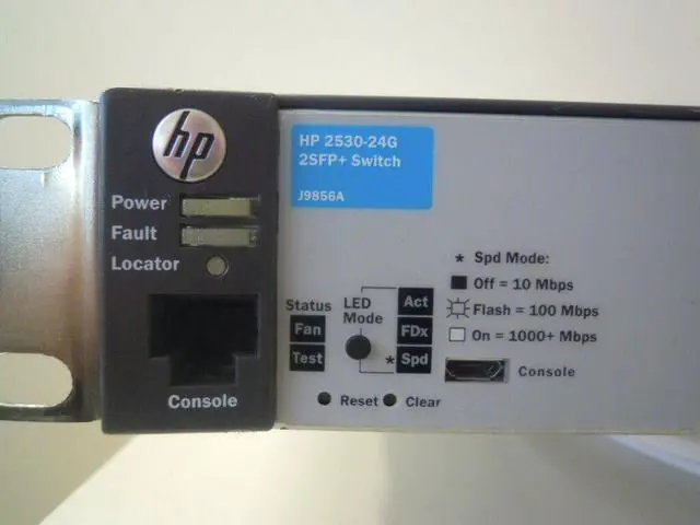 Main image of HP J9856A ProCurve 2530-24G-SFP+ Switch 24x GBE 2 x 10GB SFP+ 24-Ports 10/100/1000