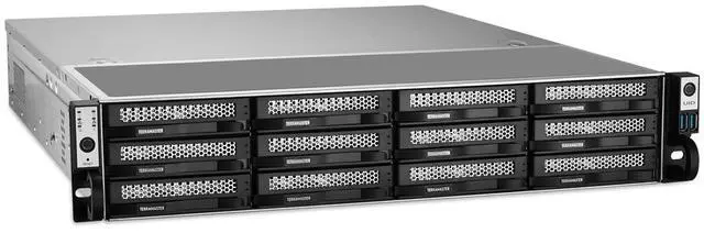 Main image of TERRAMASTER U12-500 Plus NAS Storage - 12Bay Core i7 1255U 10-Cores 12-Threads CPU, 16GB DDR5 RAM, Dual 10GbE Ports, 2U Rack Mount Network Attached Storage Peak Performance for Business (Diskless)