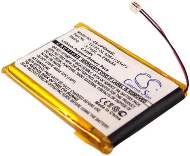 Alt view image 2 of 7 - Cameron Sino Replacement Battery for Jabra Pro 9460 Pro 9465 Pro 9470 Pro 9450 Pro 9460 Pro 94 230 mAh