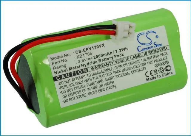 Main image of Vacuum Battery for Shark Euro Pro XB1705 V1705 V1705i CS-EPV170VX 3.6V 2000mAh