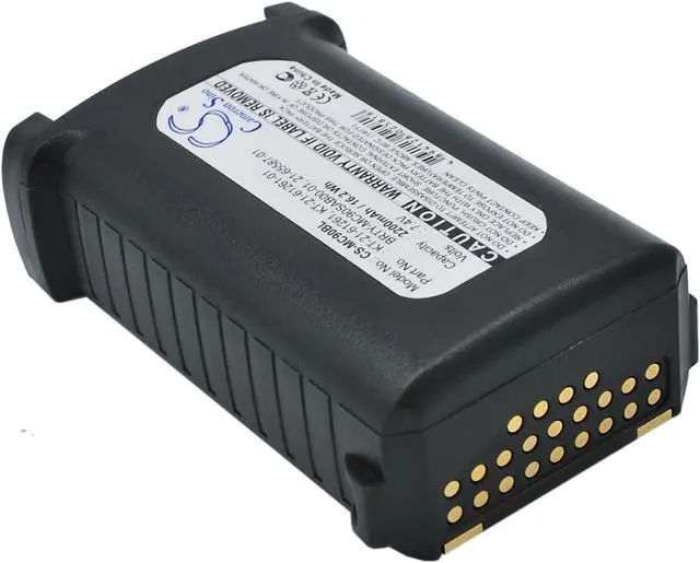 Alt view image 2 of 16 - 7.4V 2200mAh Li-ion Battery for Symbol MC9000, MC909X-K, MC9090-K, MC909, MC9060-K, MC9050, MC9000-K, RD5000 Mobile RFID