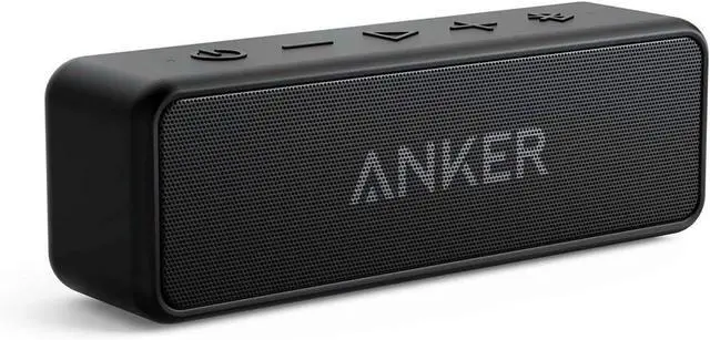 Main image of Anker Soundcore 2 Portable Bluetooth Speaker with Superior Stereo Sound, Exclusive BassUp, 12-Watts, IPX5 Water-Resistant, 24-Hour Playtime, Perfect Wireless Speaker for Home, Outdoors, Travel