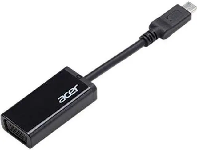 Alt view image 4 of 4 - ACER AMERICA CORP. NP.CAB1A.011 USB C to VGA Cable