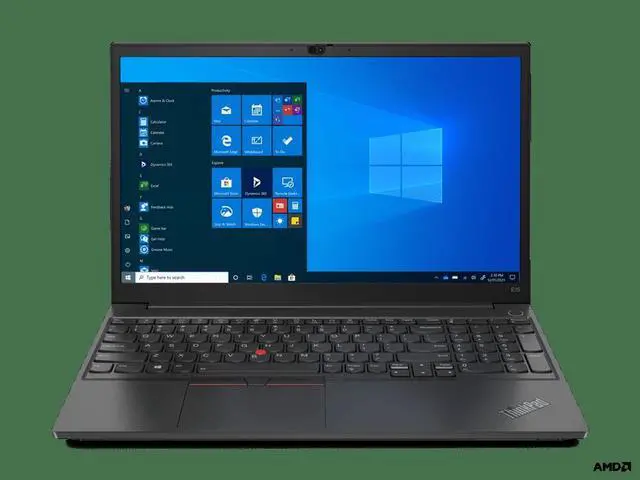 Alt view image 7 of 8 - Lenovo ThinkPad E15 15.6" 8GB 256GB SSD AMD Ryzen™ 7 5700U 1.8GHz Win10P, Black