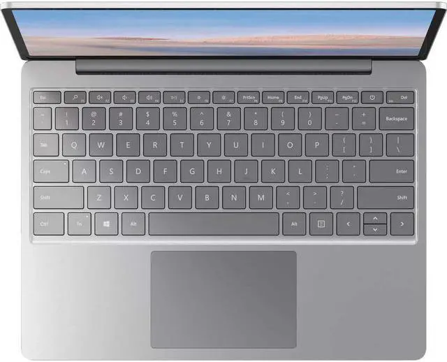 Alt view image 8 of 10 - Microsoft Surface Laptop Go 12.4" Touchscreen Notebook - 1536 x 1024 - Intel Core i5 (10th Gen) i5-1035G1 1 GHz - 8 GB RAM - 256 GB SSD - Platinum - Windows 10 Pro - Intel UHD Graphics - P (TNV-00001)