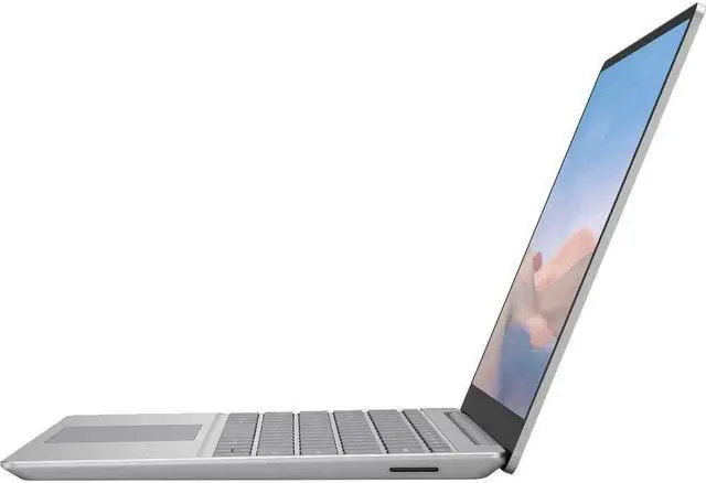 Alt view image 9 of 10 - Microsoft Surface Laptop Go 12.4" Touchscreen Notebook - 1536 x 1024 - Intel Core i5 (10th Gen) i5-1035G1 1 GHz - 8 GB RAM - 256 GB SSD - Platinum - Windows 10 Pro - Intel UHD Graphics - P (TNV-00001)