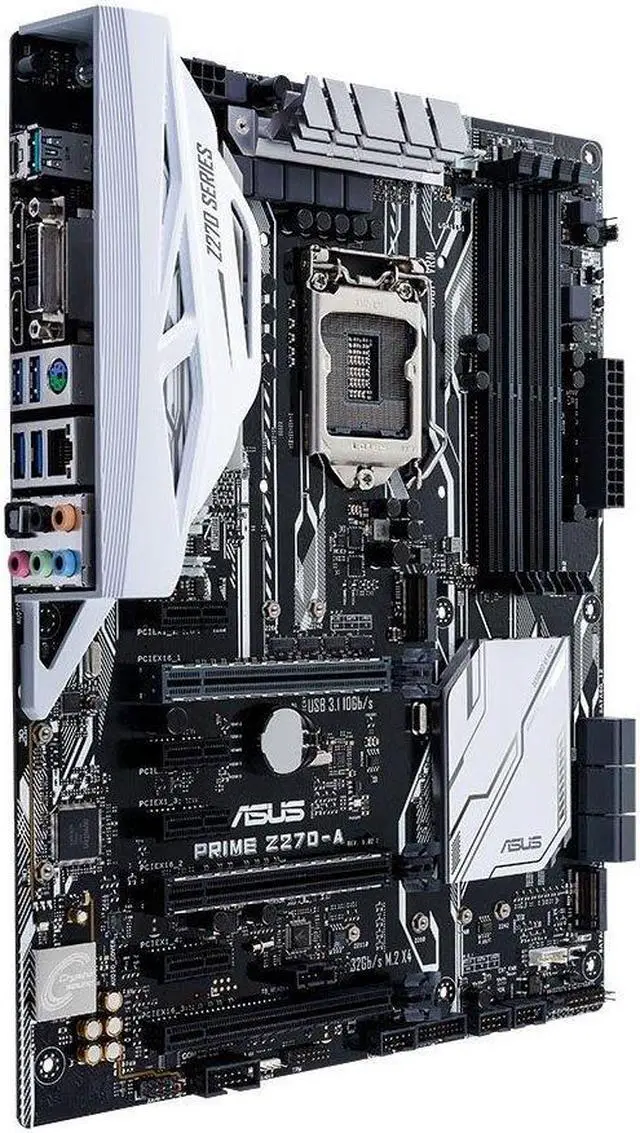 Alt view image 3 of 7 - ASUS PRIME Z270-A LGA1151 DDR4 DP HDMI DVI M.2 USB 3.1 Z270 ATX Motherboard