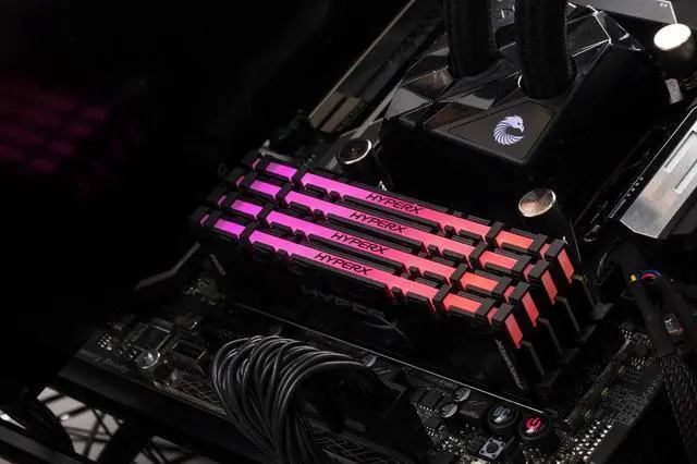 Alt view image 4 of 11 - HyperX Predator DDR4 RGB 16GB (2 x 8GB) 4000MHz CL19 DIMM XMP RAM Memory/Infrared Sync Technology Black (HX440C19PB3AK2/16)