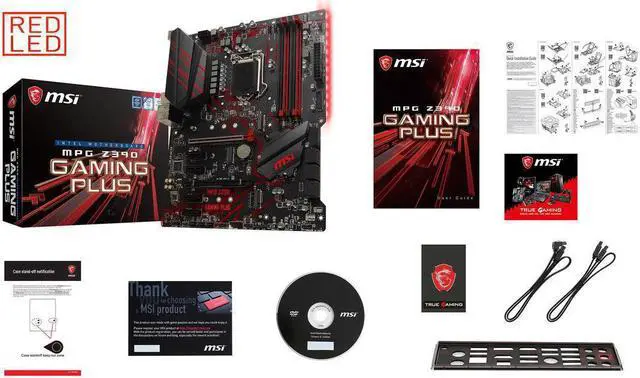 Alt view image 10 of 11 - MSI MPG Z390 Gaming Plus LGA1151 M.2 USB 3.1 Gen 2 DDR4 ATX - Motherboard Only