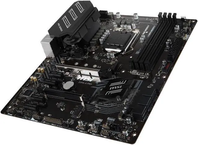 Alt view image 2 of 19 - [OB-NA] MSI Z390-A PRO LGA 1151 (300 Series) Intel Z390 SATA 6Gb/s ATX Intel Mobo