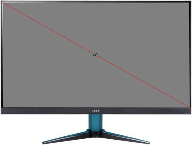 Alt view image 4 of 4 - [Refurb] Acer Nitro Gaming VG271UP 27 in Black IPS LED HDR400 FreeSync Monitor