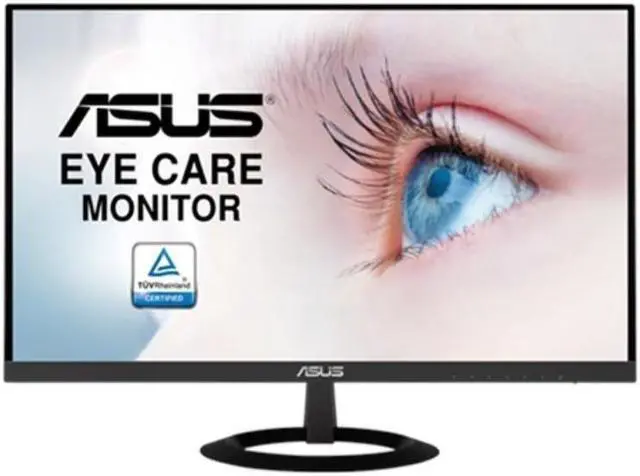 Alt view image 9 of 19 - ASUS VZ279HE 27" Full HD 1920 x 1080 VGA, 2 x HDMI Asus Eye Care with Ultra Low-Blue Light & Flicker Free Ultra Slim Bezel LED Backlit IPS Monitor